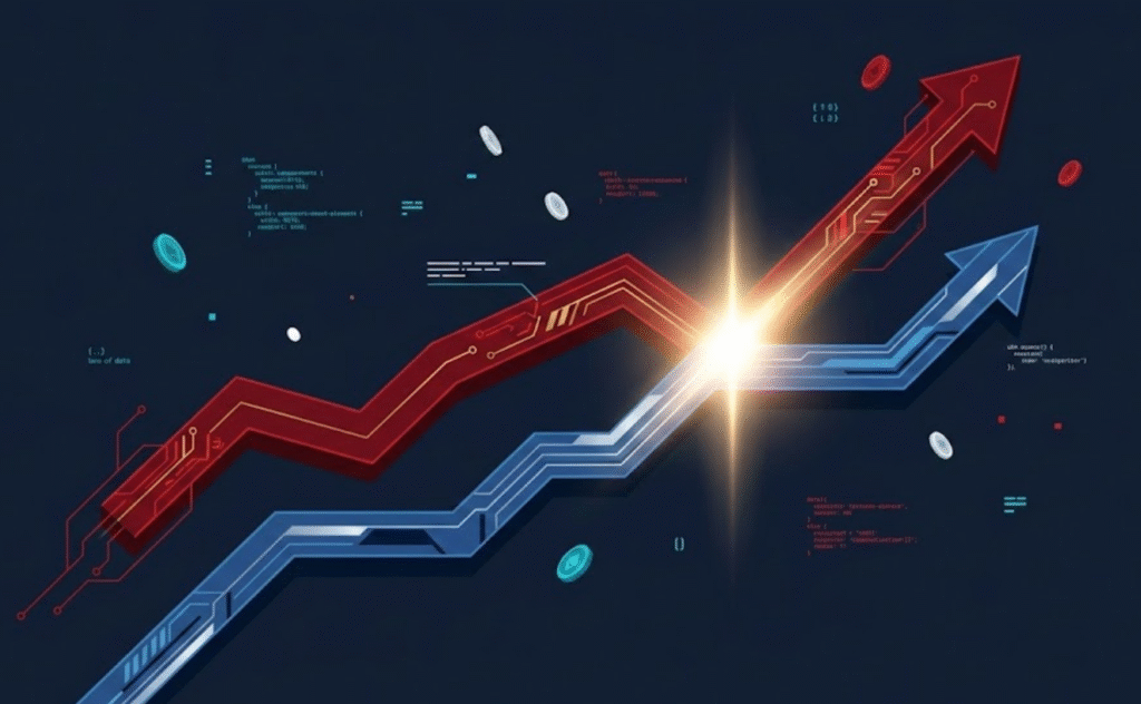 Global token usage chart