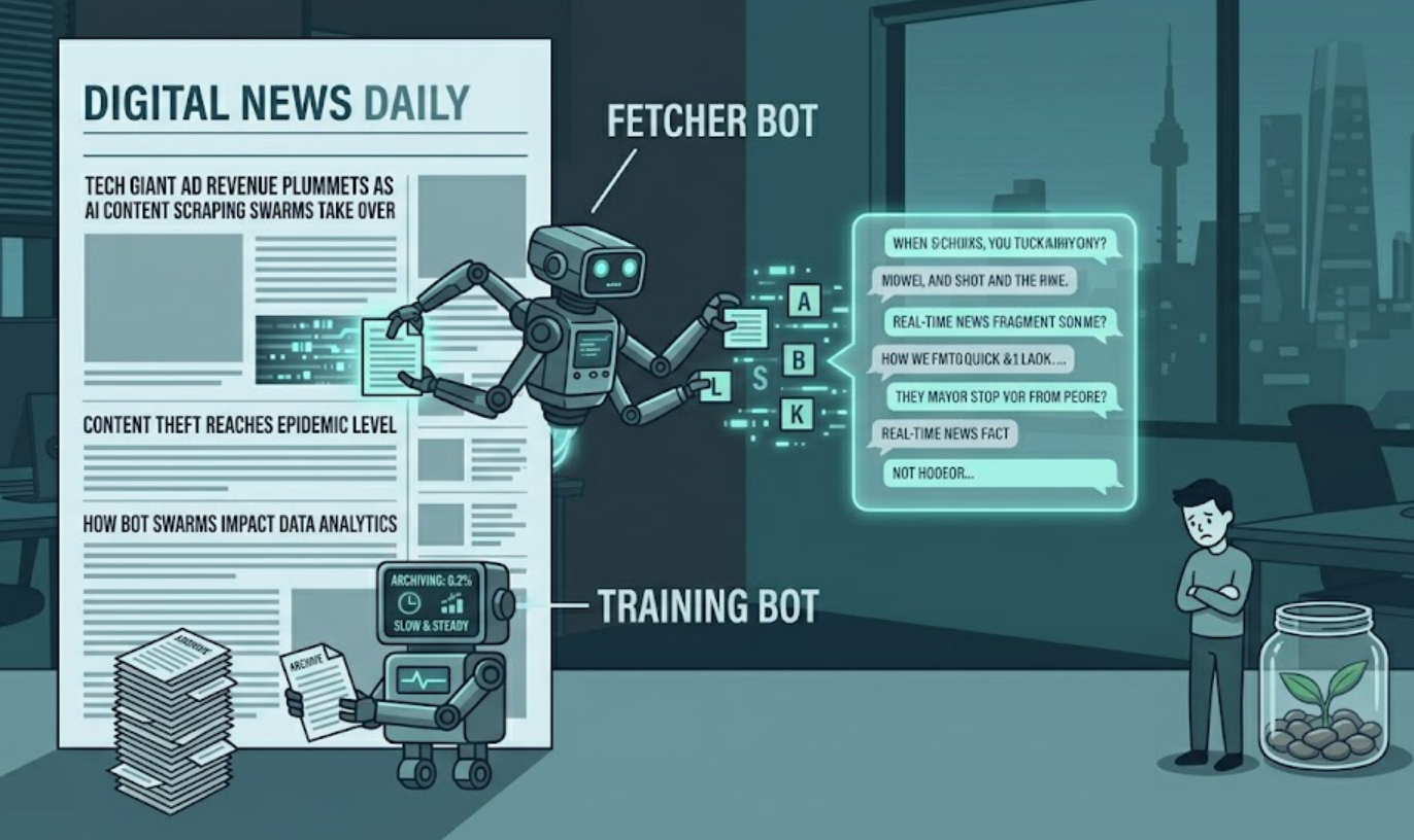 AI 봇 트래픽 300% 급증…미디어 업계, 트래픽 늘어도 수익은 ‘제자리’