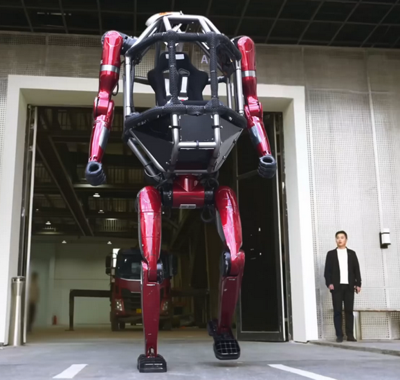 Unitree launches GD01 rideable humanoid mecha robot from $650,000